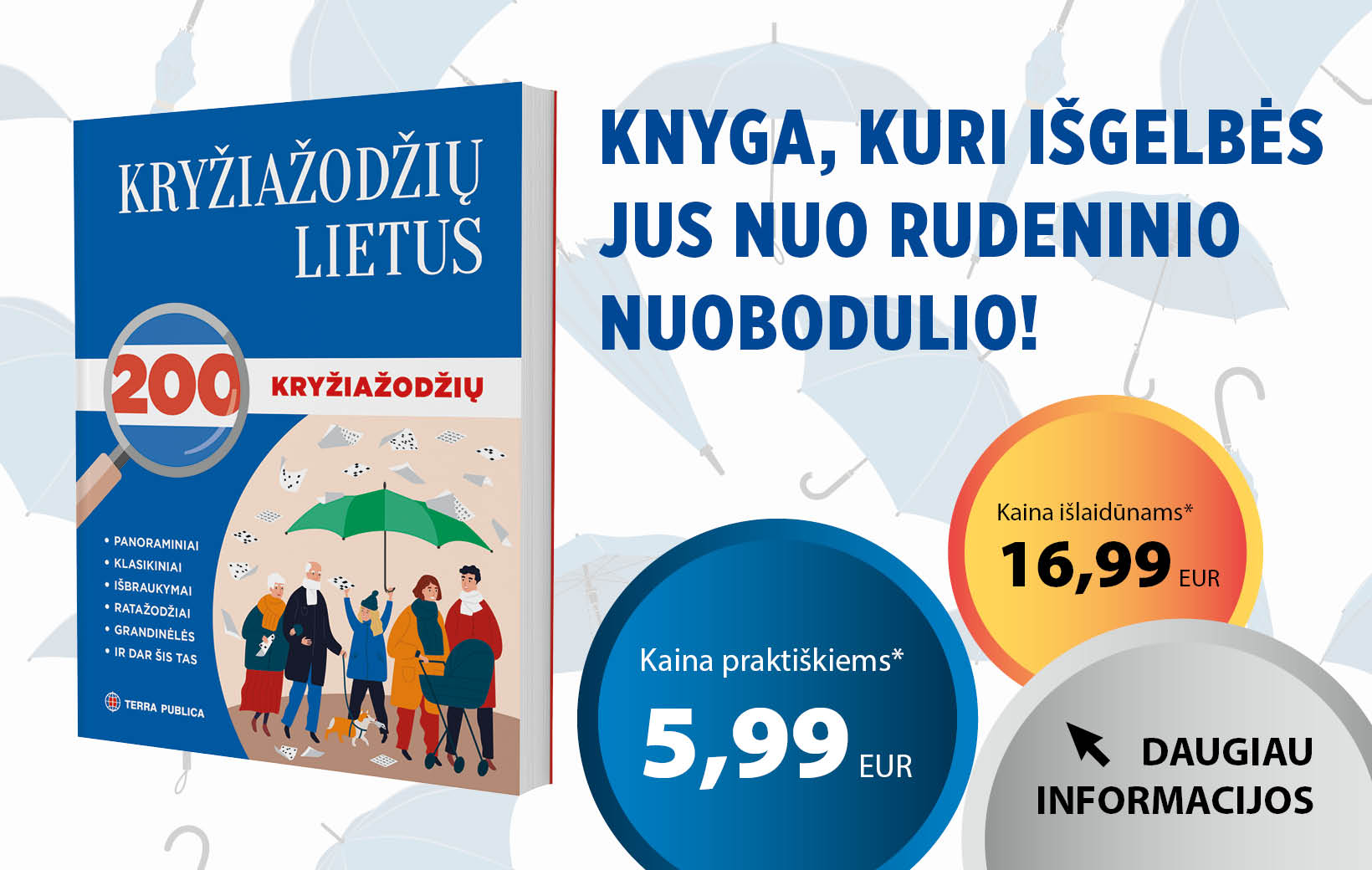 KNYGA: Kryžiažodžių lietus