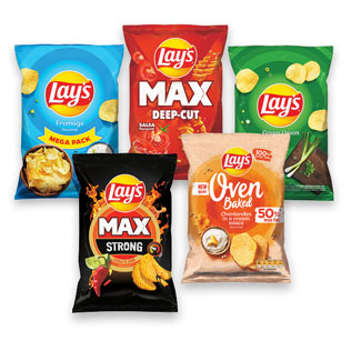 Bulvių traškučiams LAY’S (įv. rūšių), 70–250 g