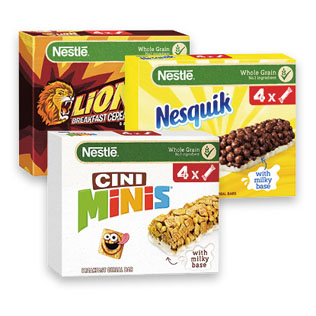 Dribsnių batonėliai NESTLA CEREAL BAR (3 rūš.),4x25 g/pak.