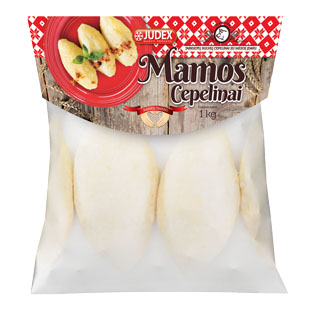 MAMOS tarkuotų bulvių cepelinai JUDEX, 1 kg