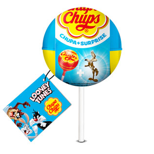 Ledinukas CHUPA CHUPS SURPRISE LOONEY, 12 g