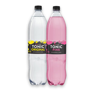 Gazuotas gaivusis gėrimas TONIC ORIGINAL arba PINK, 1,5 l