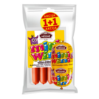 Virtų mėsos gaminių rinkinys MINI WINI, 540 g/pak.