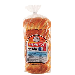 Pieniškos bandelės TREJOS GIRNOS, 350 g.