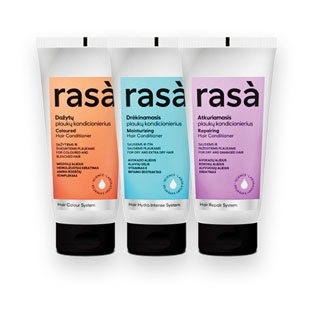 Plaukų kondicionierius RASA (3 rūšių), 200 ml