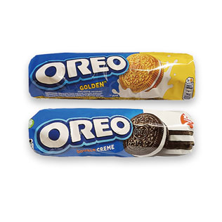 Sausainiai OREO 2 rūšių, 154 g, 157 g