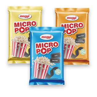 Spraginamieji kukurūzai MOGYI MICRO POP (3 rūšių), 100 g/pak.