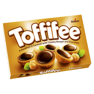 Saldainiai TOFFIFEE, 125 g