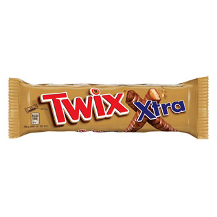 Batonėlis TWIX XTRA, 75 g.