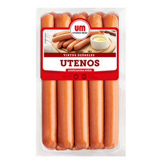 UTENOS virtos dešrelės, 860 g