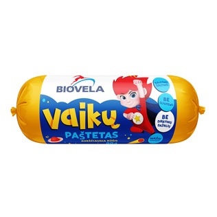 VAIKŲ sterilizuotas paštetas, 90 g