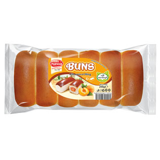 Bandelės su abrikosų skonio įdaru BUNS, 250 g