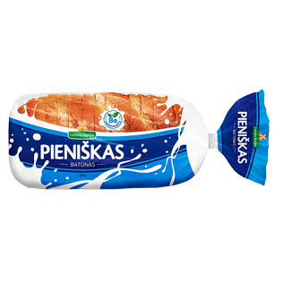 PIENIŠKAS batonas LIETUVOS KEPĖJAS, 330 g