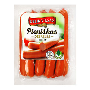 PIENIŠKOS virtos dešrelės, 300 g