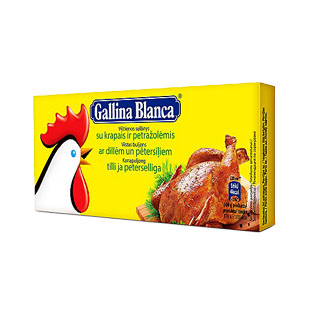 Sultinys GALLINA BLANCA vištienos 150 g/pak.