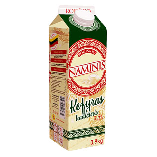 NAMINIS TRADICINIS kefyras, 2,5% rieb., 900 g