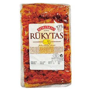 ROKIŠKIO rūkytas sūris vakuume, 1 kg