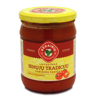 LIETUVIŠKAS SENŲJŲ TRADICIJŲ pomidorų padažas, 500 g