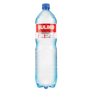 Gazuotas stalo vanduo SULIKO, 1,5 l