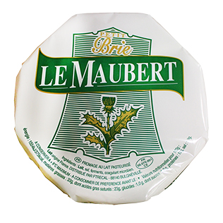 Pranc.sūris su baltuoju pelėsiu  Brie MAUBERT, 60% r.s.m., 500 g 