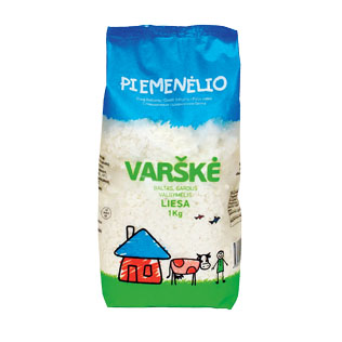 PIEMENĖLIO biri varškė liesa, 1 kg